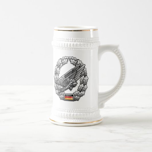 Fallschirmjägertruppe Barettab— Bierglas (Rechts)