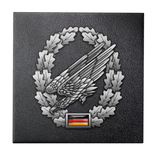 Fallschirmjägertruppe Barettab— Fliese (Vorderseite)