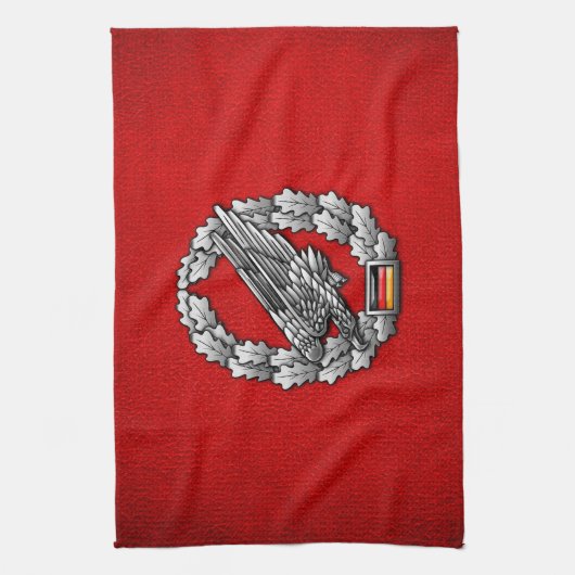 Fallschirmjägertruppe Barettab— Küchentuch (Vertikal)