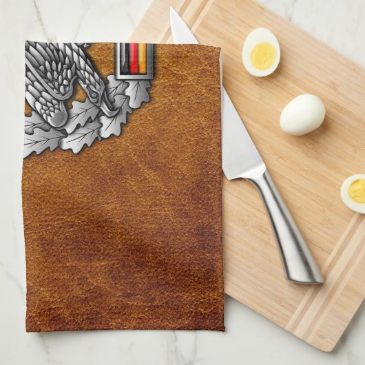 Fallschirmjägertruppe Barettab— Küchentuch (Viertel Falte)