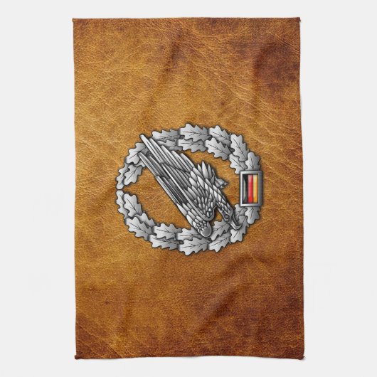Fallschirmjägertruppe Barettab— Küchentuch (Vertikal)