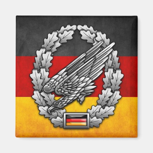 Fallschirmjägertruppe Barettab— Magnet (Vorne)