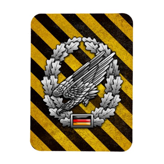 Fallschirmjägertruppe Barettab— Magnet (Vertikal)