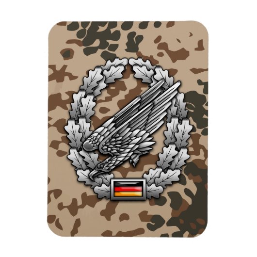 Fallschirmjägertruppe Barettab— Magnet (Vertikal)