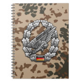 Fallschirmjägertruppe Barettab— Notizblock (Vorderseite)