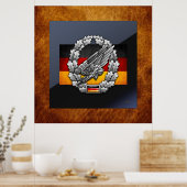 Fallschirmjägertruppe Barettab— Poster (Küche)