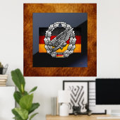 Fallschirmjägertruppe Barettab— Poster (Heimbüro)