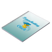 Fallschirmkick #3 notizblock (Linke Seite)