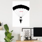 Fallschirmplakat Poster (Heimbüro)