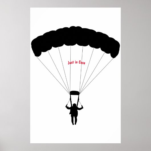 Fallschirmplakat Poster (Vorne)