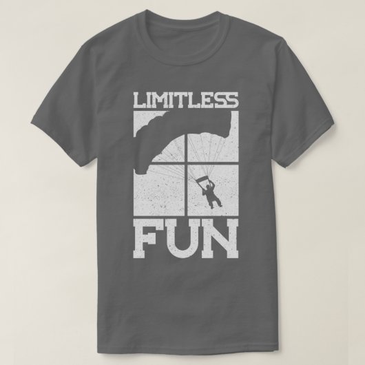 Fallschirmspringen 1 T-Shirt (Design vorne)