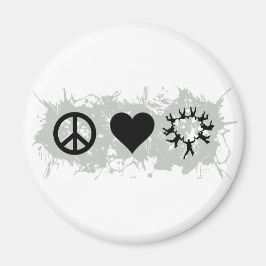 Fallschirmspringen 2 magnet (Vorne)