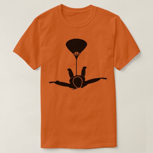 Fallschirmspringen 39 T-Shirt (Design vorne)