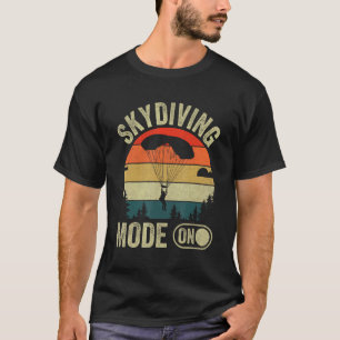 Fallschirmspringen Base Jumping Fallschirm  Fallsc T-Shirt