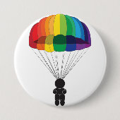 Fallschirmspringen Button (Vorderseite)