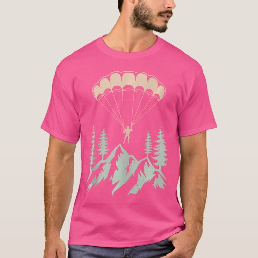 Fallschirmspringen Fallschirmspringen T-Shirt (Vorderseite)