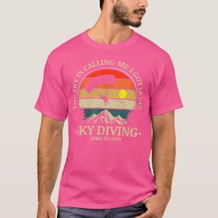 Fallschirmspringen Freefly Head Down Skydive T-Shirt