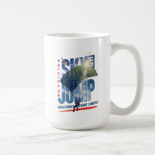 Fallschirmspringen - Fühlen Sie Freiheit über den Kaffeetasse