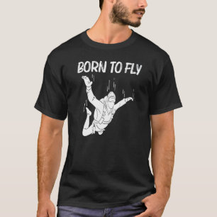 Fallschirmspringen für Männer Frauen Fallschirmspr T-Shirt