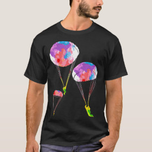 Fallschirmspringen Geschenk Skydiver Fallschirmspr T-Shirt