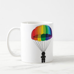 Fallschirmspringen Kaffeetasse