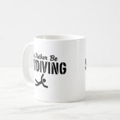 Fallschirmspringen Kaffeetasse (Vorderseite Links)