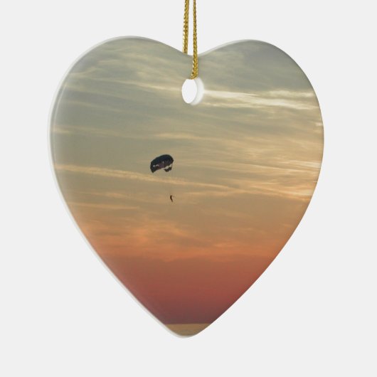 Fallschirmspringen Keramikornament (Rechts)