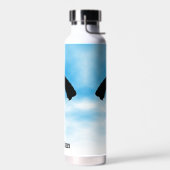 Fallschirmspringen mit einem Kupfervakuum Trinkflasche (Links)