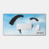 Fallschirmspringen Schreibtischunterlage (Tastatur & Maus)