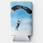 Fallschirmspringen Seltzer kann kühlen Selters Dosenkühler (Rückseite)