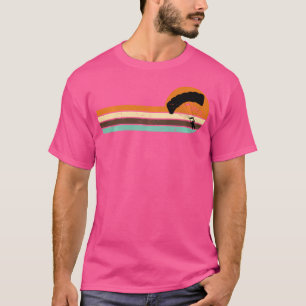 Fallschirmspringen Silhouette Skydiver Logo Skydiv T-Shirt