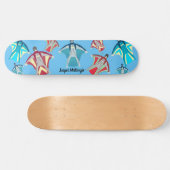 Fallschirmspringen Skateboard (Horizontal)