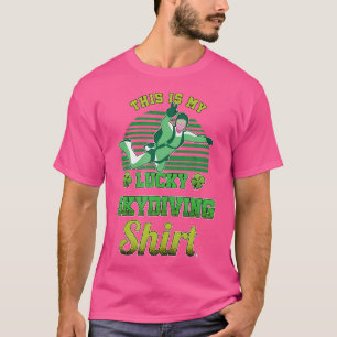 Fallschirmspringen Skydive Skydiver L T-Shirt