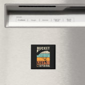 Fallschirmspringen Skydiver Instructor Bucket List Magnet (In Situ (Geschirrspüler))