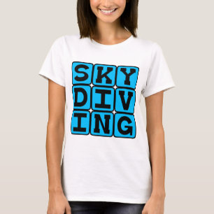 Fallschirmspringen, Sport T-Shirt
