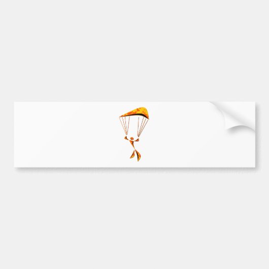 FALLSCHIRMSPRINGEN SUNSETTER AUTOAUFKLEBER (Vorne)