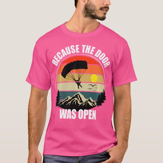 Fallschirmspringen T-Shirt (Vorderseite)