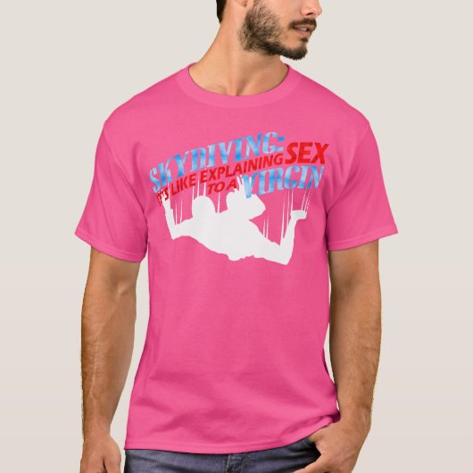 Fallschirmspringen T-Shirt (Vorderseite)