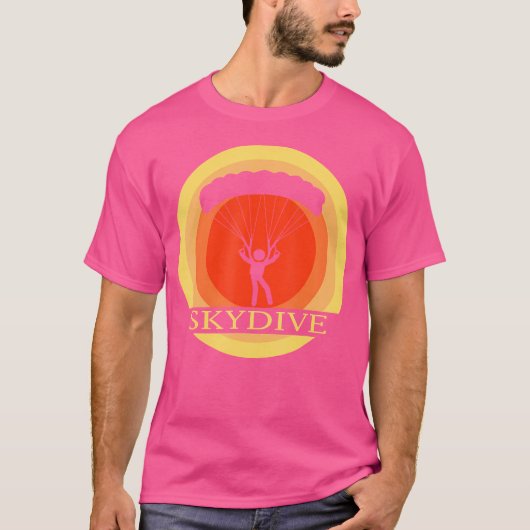 Fallschirmspringen T-Shirt (Vorderseite)