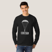 Fallschirmspringen T-Shirt (Vorne ganz)