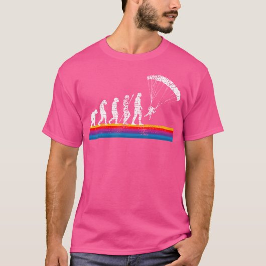 Fallschirmspringen T-Shirt (Vorderseite)
