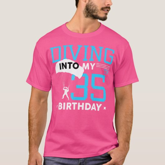 Fallschirmspringen T-Shirt (Vorderseite)