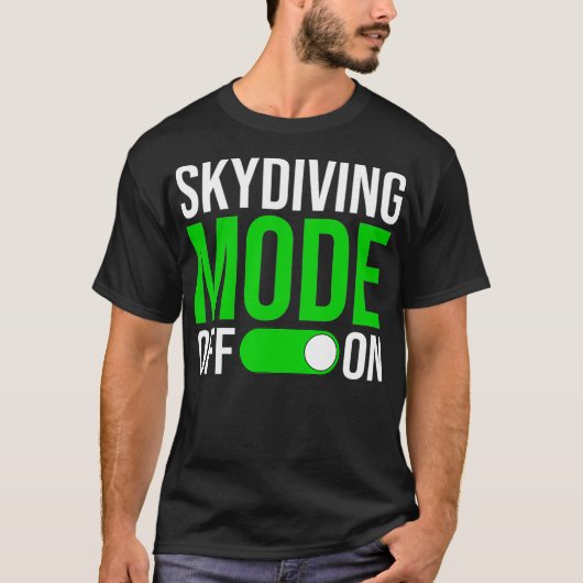Fallschirmspringen T-Shirt (Vorderseite)