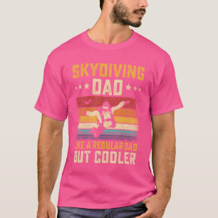 Fallschirmspringen Vater wie normaler Vater, aber T-Shirt
