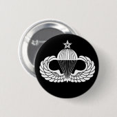 Fallschirmspringer-Abzeichen, Senior Button (Vorne & Hinten)