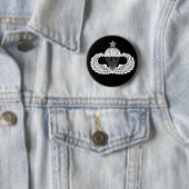 Fallschirmspringer-Abzeichen, Senior Button (Beispiel)