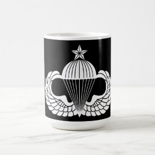 Fallschirmspringer-Abzeichen, Senior Kaffeetasse