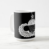 Fallschirmspringer-Abzeichen, Senior Kaffeetasse (Vorderseite Links)