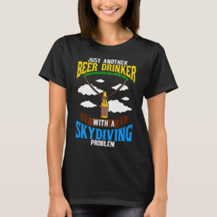 Fallschirmspringer Bierliebhaber Fallschirm Spring T-Shirt