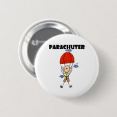Fallschirmspringer Button (Vorne & Hinten)
